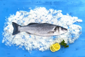 Fresh sea bass